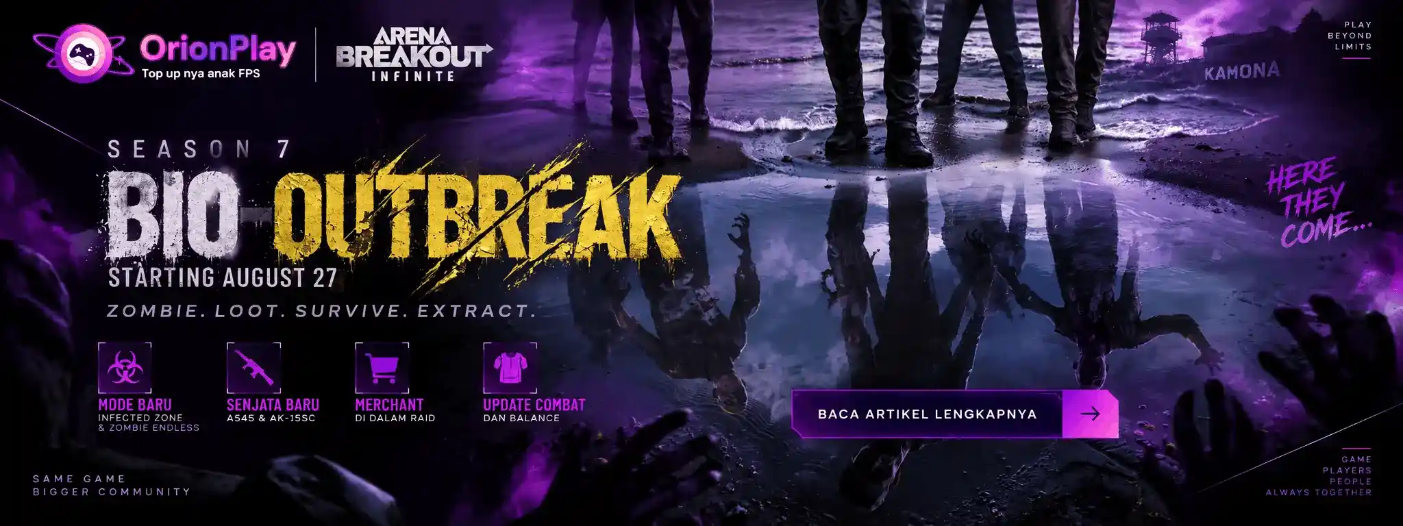 🔥 Arena Breakout: Infinite Season 7 Utopia Resmi Dimulai! Ada Zombie, Mode Baru, dan Update Besar